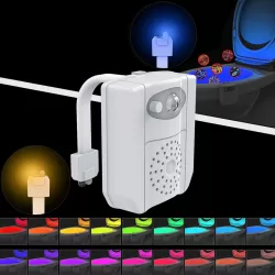 16-colors PIR Motion Sensor and Light Sensor UV Sterilization Aromatherapy LED Light