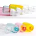 60ml 5 PCS Travel Plastic Bottles Leak Proof Portable Travel Accessories Small Bottles Containers Yellow