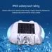 Solar Horseshoe Road Stud Light Car Guidance Light Road Deceleration Light Flashing Bright Version