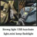 Outdoor Camping Multifunctional Solar Highlighted Mini Keychain Light