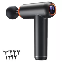 Muscles Relax Massager Fitness Equipment Fascia Gun Storage Model Black