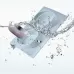 Stainless Steel Pet Bowl Slope Plastic Anti-skid Anti-splash Food Feeder