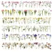 40 in 1 Fresh Hand Account Diary DIY Sticker Color Random Delivery