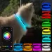 LED Rechargeable Wear-resistant and Waterproof Pet Lighting Collar