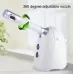 Hot or Cold Aromatherapy Face Steamer Spray Moisturizer CN Plug White Purple