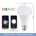 2 PCS Tuya TY-10W RGB and CCT Bluetooth Mobile Phone Control Smart LED Bulb Ball