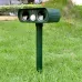 2 PCS Powerful Ultrasonic Solar-powered Animal Repeller With PIR Sensor and Light Sensor Got the CE or ROHS Certification