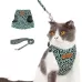 DogLemi Pet Cat Traction Rope Chest Harness Vest Type Traction Suit Cat Walking Rope