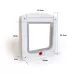 Cat or Small-scale Dog Friendly Transparent Flap Universal 4 Way Locking