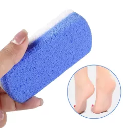 037 Double-color Grindstone Foam Glass Foot Rub Color Random Delivery