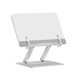 Aluminum Alloy and Acrylic Reading Rack Desktop Liftable Tablet PC Holder