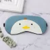 Cartoon Animal Cute Sleep Eye Mask Eyeshade Cover Massage Relax Eye Mask Dark Blue Chick