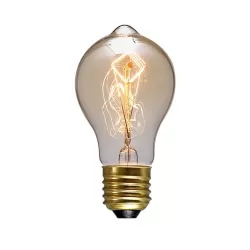 E27 40W Retro Edison Light Bulb Filament Vintage Ampoule Incandescent Bulb AC 220V A19 Spirai