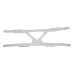 Universal Ventilator Face Elastic Headband Ventilator Mask Fixed Integrated Strap Gray