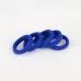 20pcs in Pack Girls Kids Rubber Bands Ponytail Holder Elastic Hair Bands Royal Blue