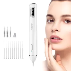 Xpreen XPRE061 Professional Dark Spot Remover Freckle Tattoo Chargeable Wart Mole Remover with LED Screen and Spotlight