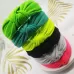 5cm Wide-brimmed Pressed Hair Solid Color Headband Bright Pink