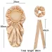 3 PCS in Set Hair Care Long Cap  Turban  Hair Ring Champagne