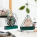 Simple Hangable Wrought Iron Mosquito Coil Holder Portable Fireproof Mosquito Coil Tray Incense Burner Ornaments Four Leaf Grass