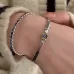 Sterling Silver Vintage Open Bracelet Hand Decoration