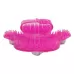 Thickened Palm-shaped Handheld Ball Meridian Massager Magenta