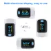 AB-80 Precision Finger Pulse Oximeter Blood Oxygen Monitor Blue