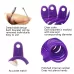 2 PCS Plastic Ring Circle Measurement Tools