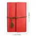 Creative Retro Autumn Leaves Pattern Loose-leaf Travel Diary Notebook