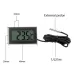 1m Fish Tank Digital Thermometer Waterproof Probe Electronic Measuring Thermometer