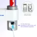 Punch-free Toilet Wall-mounted Ultraviolet Electric Disinfection Toothbrush Holder UK Plug