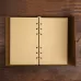 Creative Retro Autumn Leaves Pattern Loose-leaf Travel Diary Notebook