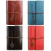 Creative Retro Autumn Leaves Pattern Loose-leaf Travel Diary Notebook