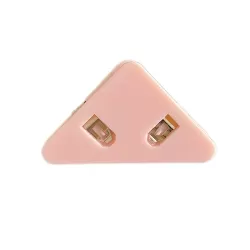 14 PCS Student Test Paper Storage Triangle Book Edge Clip Solid Pink
