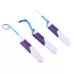 Lit-Pack 3 in 1 LED Professional Dental Oral Tool Kits Dental Mirror  Tooth Stain Eraser  Plaque Remover Set