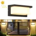 10W Outdoor Patio Wall Waterproof Solar Wall Light