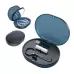 Magnetic Braces Holder Beauty Mirror Storage Box With Chewing Glue Navy
