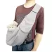 Pet Carrying Rucksack Shoulder Strap Adjustable Pet Outing Diagonal Bag