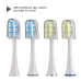 4 PCS D903 or D904 Replacement Brush Heads for Mornwel D01 White