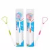 10 PCS Tongue Coating Cleaning Scraper To Remove Bad Breath Tongue Brush Random Color Delivery
