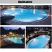 6W LED Stainless Steel Wall-mounted Pool Light Landscape Underwater Light Colorful Light