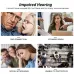 AN127 Invisible In-Ear Hearing Aid Sound Amplifier For The Elderly And Hearing Impaired Red Right Ear