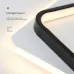 20W 3-color Dimming Aisle Light LED Entrance Corridor Cloakroom Ceiling Light Black Circular