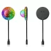MS-201 USB Magic Ball Star Projection Light Vehicle Car Atmosphere Light Support APP Control Round