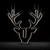 8 PCS/Set Deer Head Paper Clip Shaped Paper Clip Creative Shape Pin Bookmark