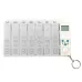 7 Days Pill Box with Digital Timer White