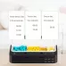 XM-ZY02 Intelligent Electronic Small Pill Box Separate Warehouse To Remind The Elderly To Take Medicine Regularly Portable Pill Box Elegant White