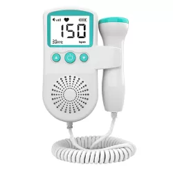B3 Home Doppler Ultrasound Handheld Fetal Heart Pregnant Women Fetal Heart Monitor Green