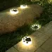Bear Paw Outdoor Solar LED Courtyard Buried Light Warm Light