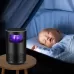 Household Mute Inhalation Photocatalyst USB Physical Mosquito Killer Small Q-Black