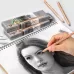 12pcs in Box Marco 7001 Sketch Pencil Children Original Wooden Word Learning Stationery Art Calligraphy Drawing 2B Pencil